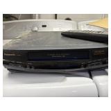 VCR and dvd player