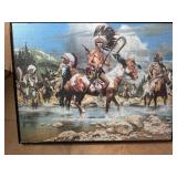 Native American framed puzzle