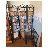 Photo roomDivider tri fold  and frame