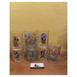 Disney, Mickey Mouse collectible glasses