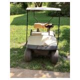 Easy go battery operated golf cart works as a