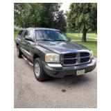 2005 Dodge Dakota four-wheel-drive,unsure on the