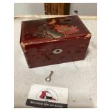 Trinket box with key