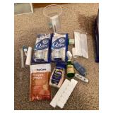 Q-tips and thermometers
