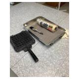 Waffle, iron paint supplies