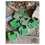8-42 pound John Deere weights