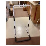 Adjustable height, home bed assisted handle