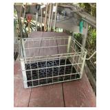 Tuscan Metal and plastic crate