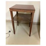 And a table 17 x 17 x 25 tall