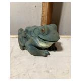 Plastic frog decor