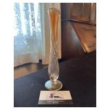 Marigold bud vase