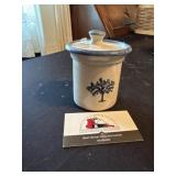 Madison Co. stoneware jar