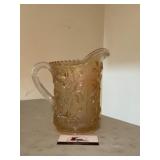 Imperial Glass Marigold Carnival Glass Pitcher