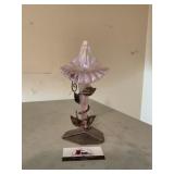 Fenton Jack in the Pulpit Vase in Ivy Leaf Stand