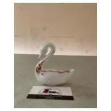 Fenton Glass Anniversary Swan