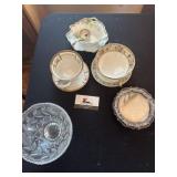 Tea bowls and misc