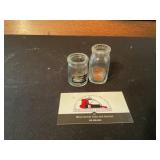 Vintage milk glasses