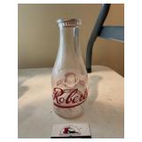 Robertï¿½s Glass Milk Bottle