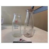 Glass Milk Bottles