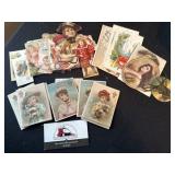 Vintage doll cards