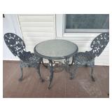 Vintage Metal Table and Chairs