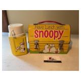 1968 Thermos Metal Snoopy Lunchbox