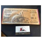 Hustler Wheel plow book