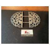 Silver plate trivet
