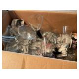 Etched glassware