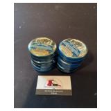 Vintage gall salve cans/ Winterset Iowa