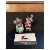 Vintage German gloebel salt and pepper shakers