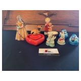 Vintage figurines and collectibles
