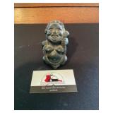 Volcanic ash goddess figure