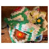 Unfinished quilt tops