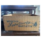 Bartlett pear Crate