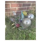 Yard Decor and Glazing Balls