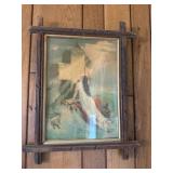 Framed Rock of Ages art