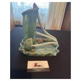 MCM ceramic frog vase decor