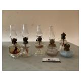Mini Glass Oil Lamps