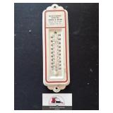 Metal Charles City, IA thermometer