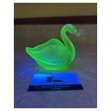 Uranium Swan Dish