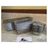 Bread pan and individual pans