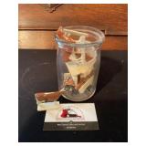 Vintage cow cake toppers