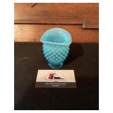 Fenton glass hobnail vase