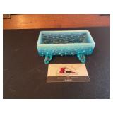 Northwood blue opalescent dish