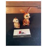 Vintage Goebel rabbit figurines