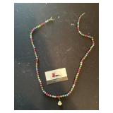 Vintage beaded Christmas garland