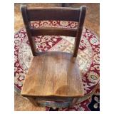 Wooden childï¿½s chair