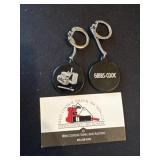 Caterpillar key chains