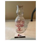 Fort Dodge Iowa Sanitary Dairy Milk Bottle